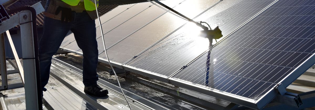 Solar Panel Cleaning Services in Lucknow